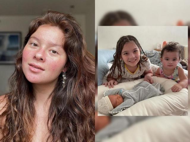 Andi Eigenmann and her 3 kids