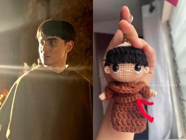 Juancho Trivino Padre Salvi crochet doll