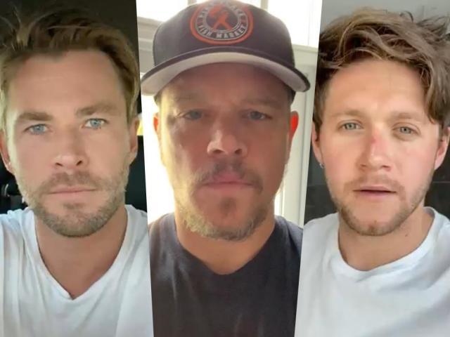 Chris Hemsworth Matt Damon Niall Horan