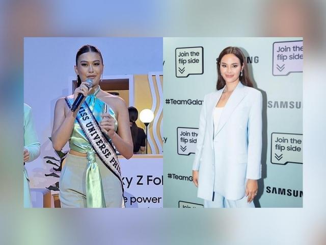 Catriona Gray and Michelle Dee