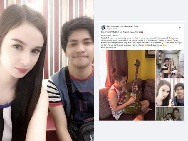 kim domingo visit late best friend