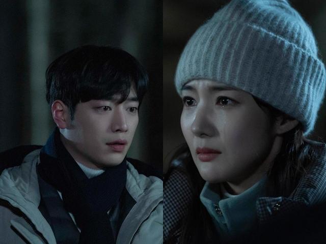 Park Min-young and Seo Kang-joon in When the weather is fine