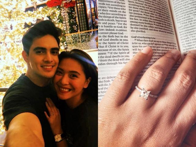 Joyce Pring Juancho Trivino engagement