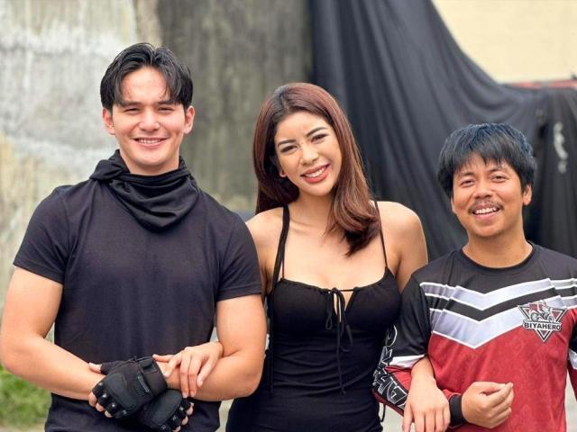 Ruru Madrid, Herlene Budol, Empoy Marquez in Black Rider