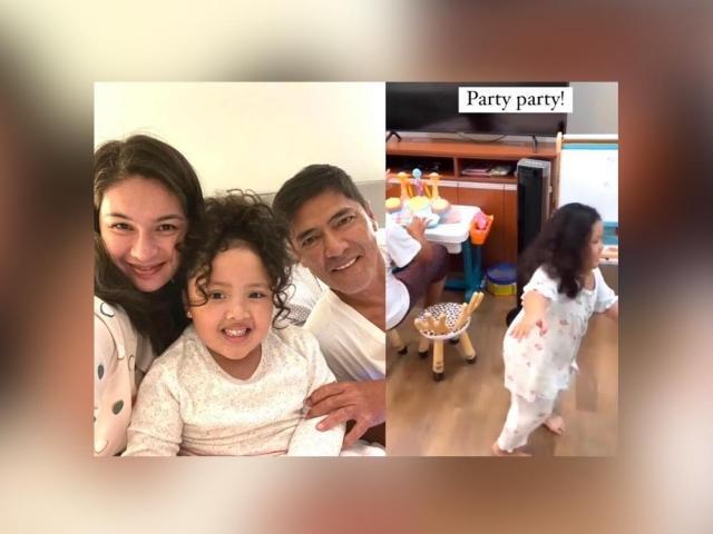 Pauleen Luna, Vic Sotto and Tali Sotto