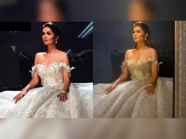 Donna Cruz's oil painting