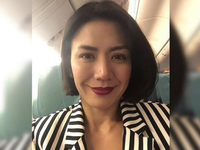 Rhea Santos officially leaves for Canada