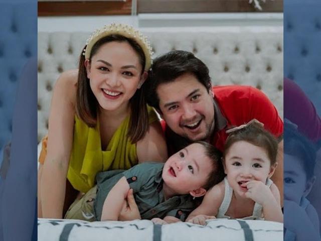 Geoff Eigenmann and Maya Flores family