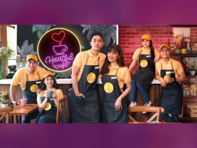 Heartful Cafe title card