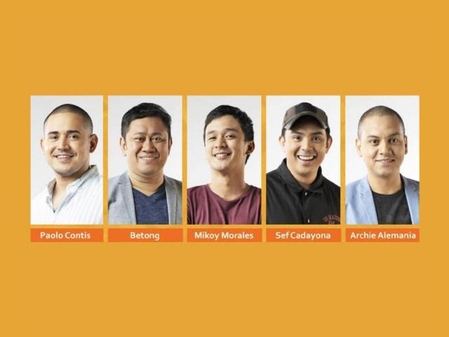 The boys of Bubble Gang