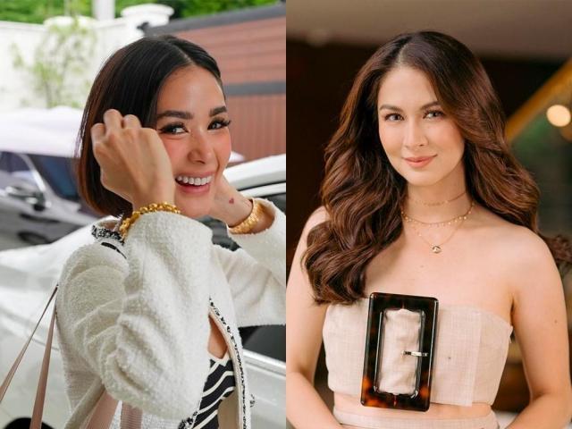 Heart Evangelista and Marian Rivera