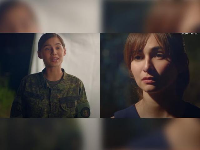 Jasmine Curtis Smith and Jennylyn Mercado in Descendants of the Sun PH