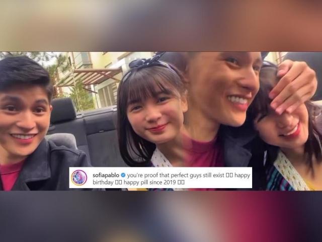 Sofia Pablo and Allen Ansay 