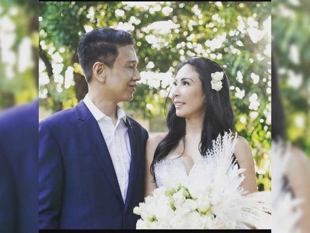 Giselle Sanchez and Emil Buencamino