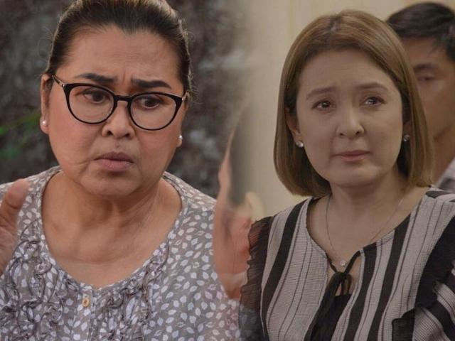 Jean and Elizabeth share a laugh