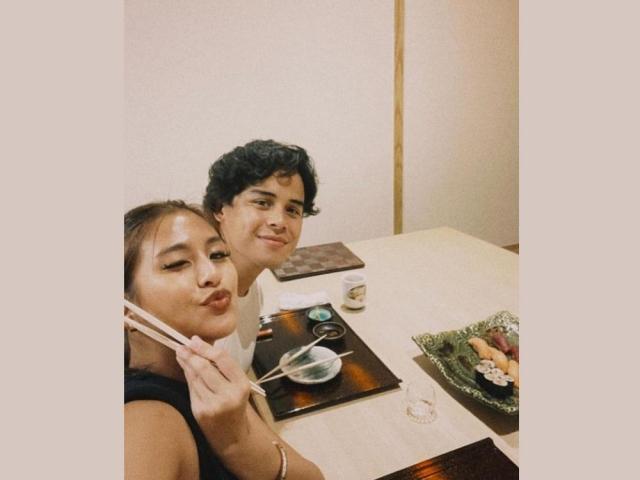 Gabbi Garcia and Khalil Ramos date night