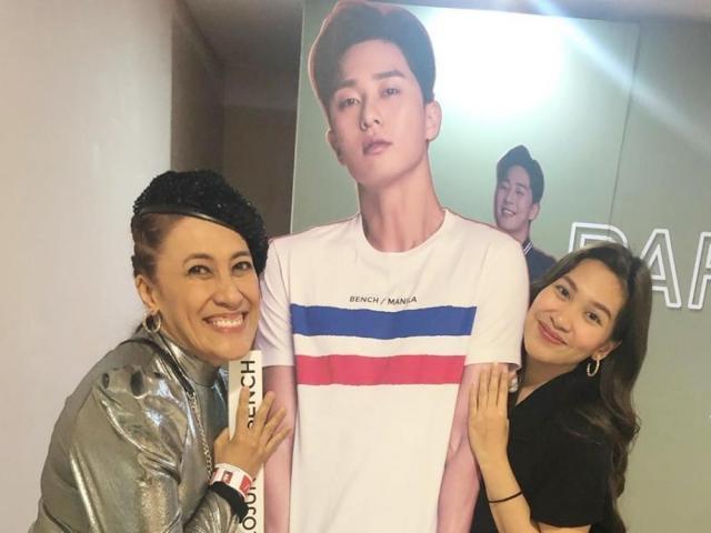 Aiai Delas Alas in Park Seo Joon fan meet