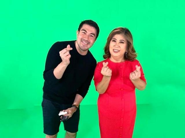 Luis Manzano and Jessica Soho