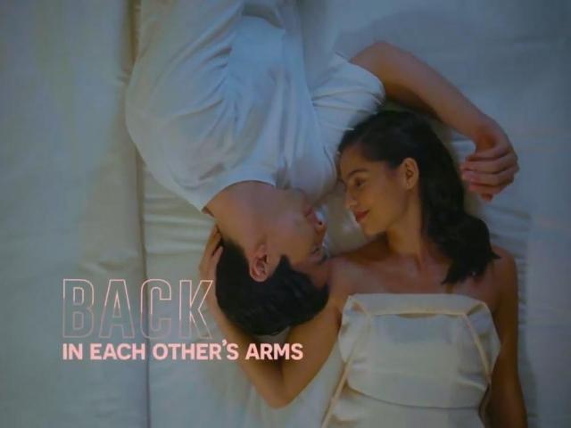 Alden Richards and Jasmine Curtis-Smith in The World Between Us