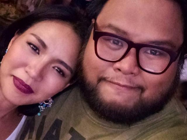 Aicelle Santos and Al Fritz pose for a selfie