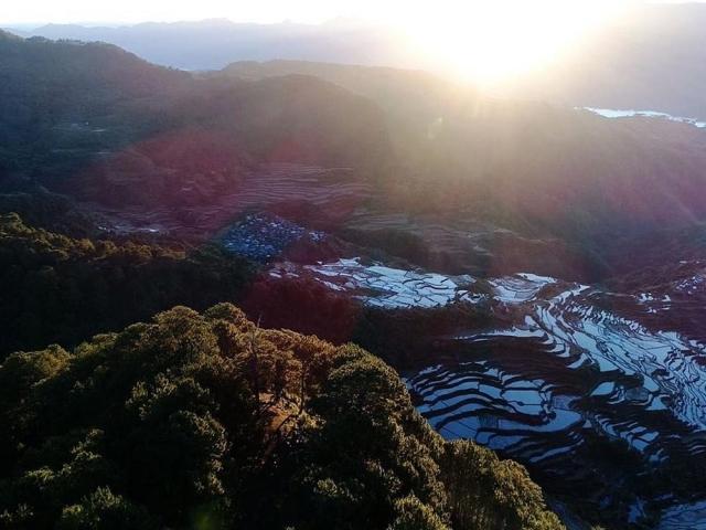 The breathtaking sunrise at Mt Kupapey