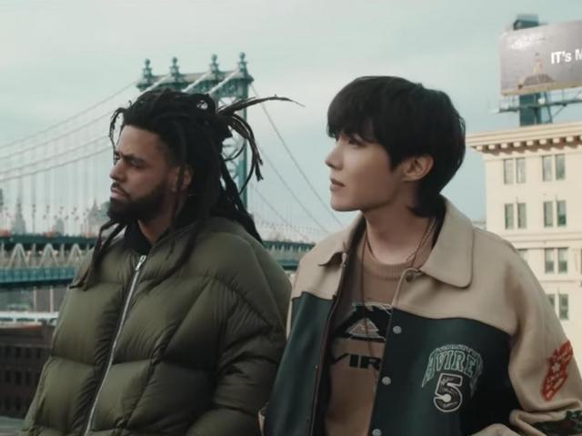 J hope of BTS J Cole