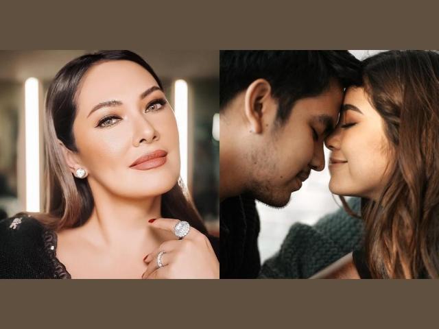 Ruffa Gutierrez, Moira dela Torre and Jason Hernandez