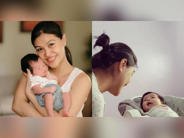 Winwyn Marquez and Baby Luna Teresita Rayn