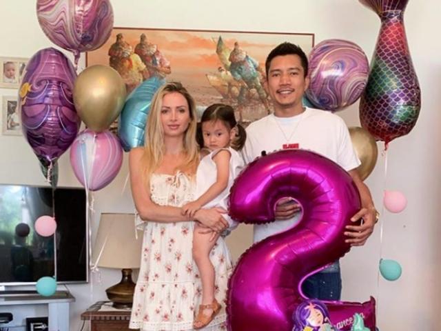 James Yap Michela Cazola and daughter Francesca
