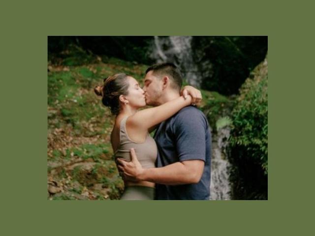 Sarah Lahbati and Richard Gutierrez