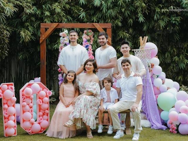 Jackie Forster and family