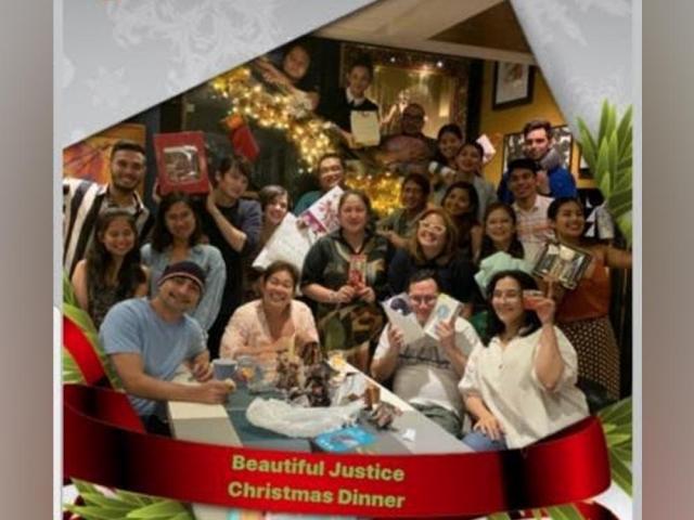 Beautiful Justice christmas party