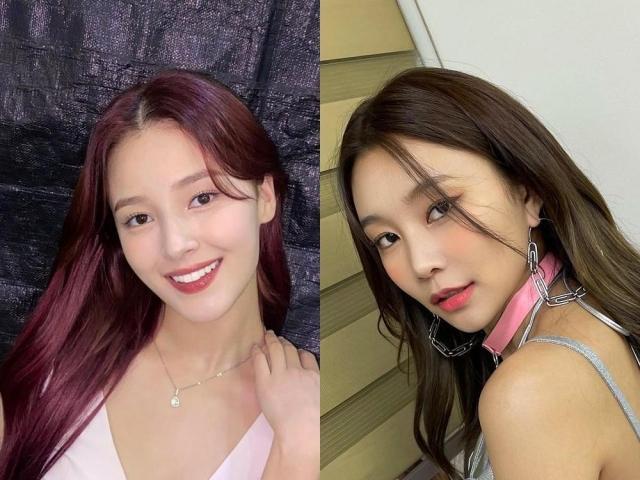 momoland nancy and hyebin