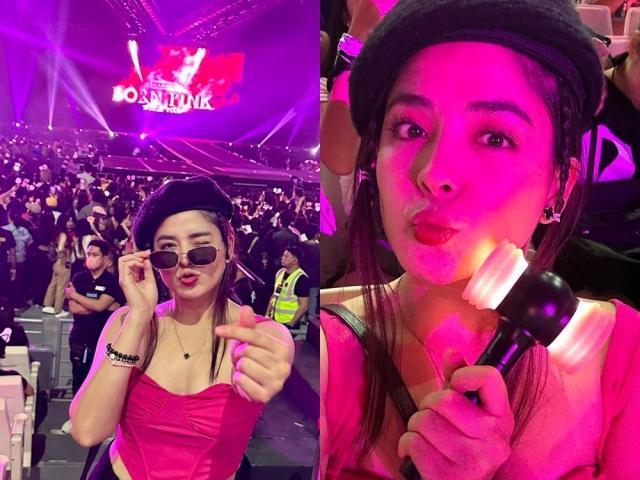 Shaira Diaz at BLACKPINK concert in Bulacan