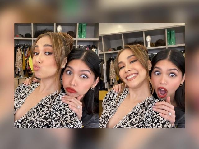 Maja Salvador and Maine Mendoza