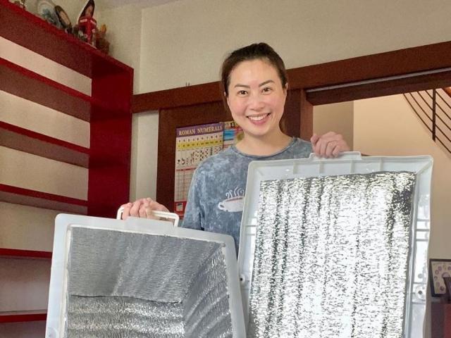 DIY UV sterilizer box of Lyn Ching