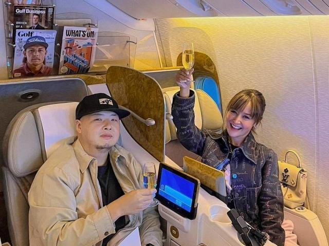 Kris Bernal and Perry Choi