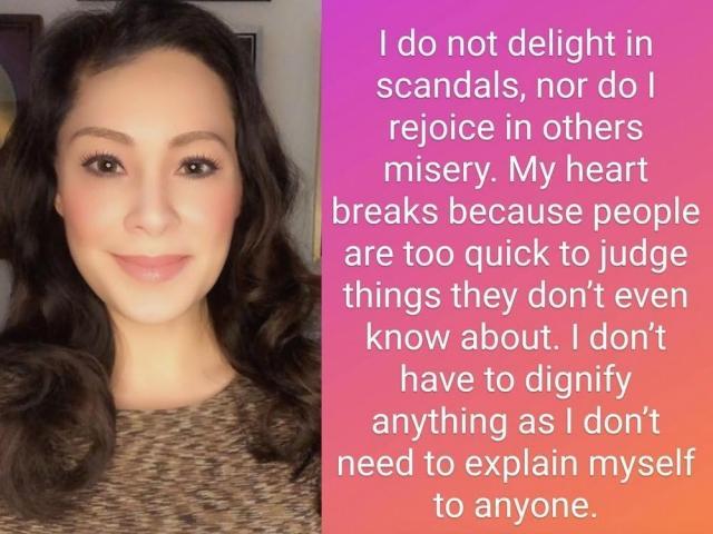 Sheryl Cruz with post