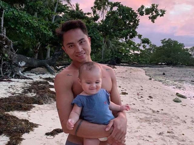 Philmar Alipayo and Baby Lilo