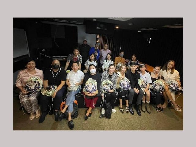 Sofia Pablo, Allen Ansay, GMA Executives