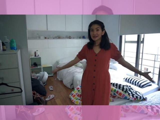 Rica Peralejo in her bed room