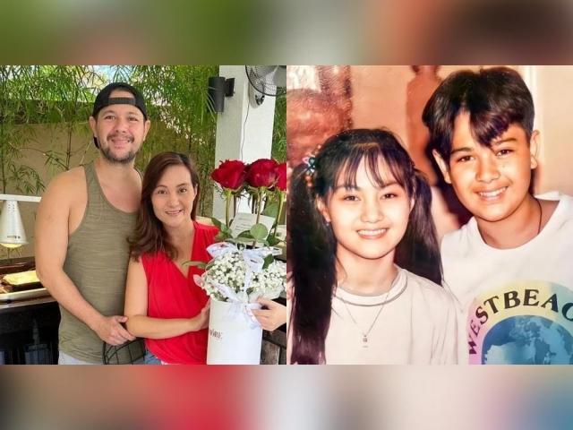 Gladys Reyes and Christopher Roxas