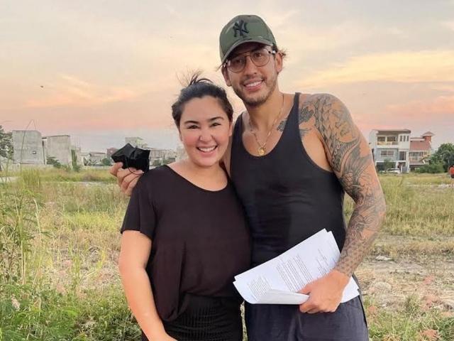 Gwen Zamora and DJ Semerad