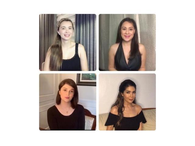 Sheryl Cruz Donna Cruz Geneva Cruz and Sunshine Cruz