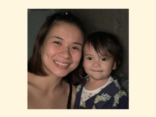 LJ Reyes and daughter Summer