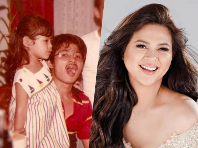 Lara Quigaman and her daddy