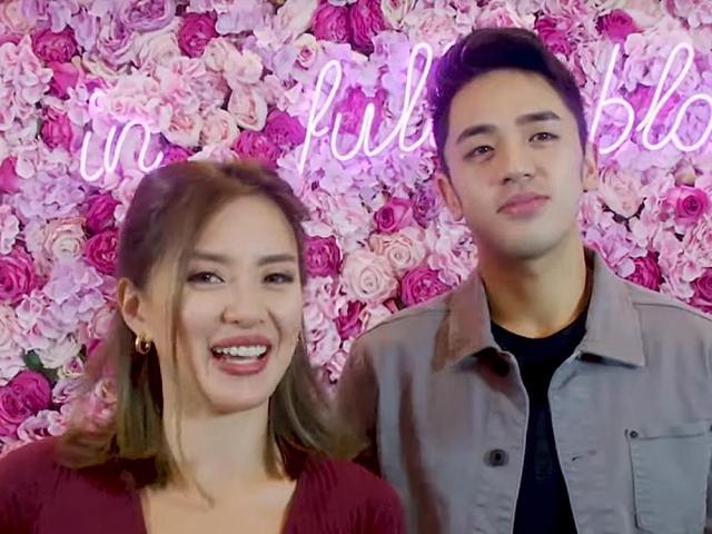 Arra San Agustin and David Licauco in Sakura Hanami