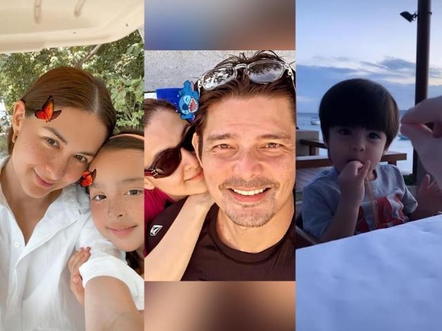 Marian Rivera Dingdong Dantes Zia Dantes and Ziggy Dantes 