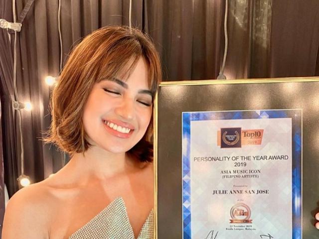 Julie Anne San Jose in Malaysia for Top Asia Corporate Ball