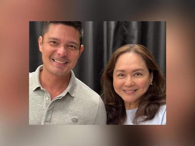 Dingdong Dantes and Charo Santos